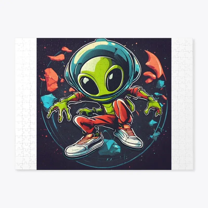 Break Dancing Alien